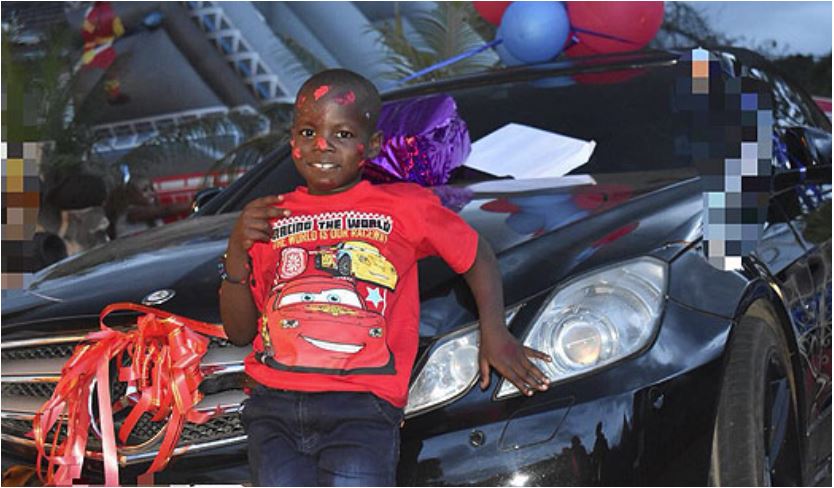 Sonko amnunulia mwanawe wa miaka 6 Mercedes Benz kwa bathidei