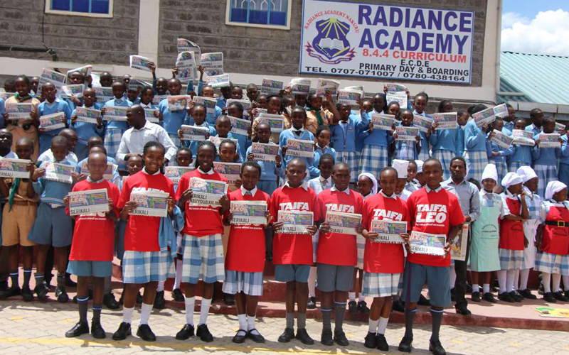 HAMASISHO LA NiE NYANJANI: Shule ya Radiance Academy, Nakuru