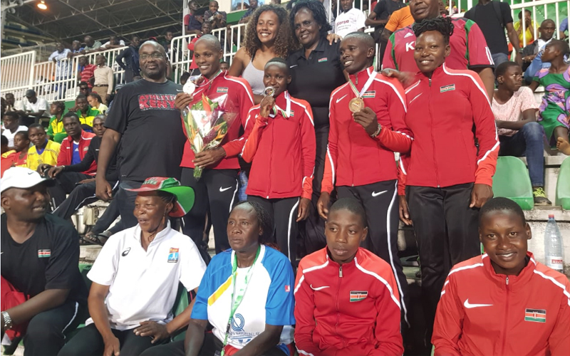 Bravin Kipkosgei na Vincent Kibet washindia Kenya dhahabu Riadha za U-18 na U-20