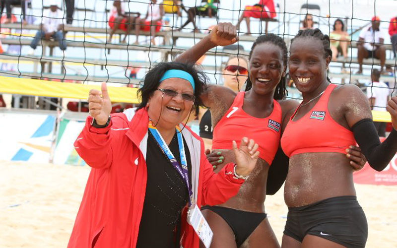 Kenya yaingia mduara wa medali voliboli ya ufukweni ya wanawake