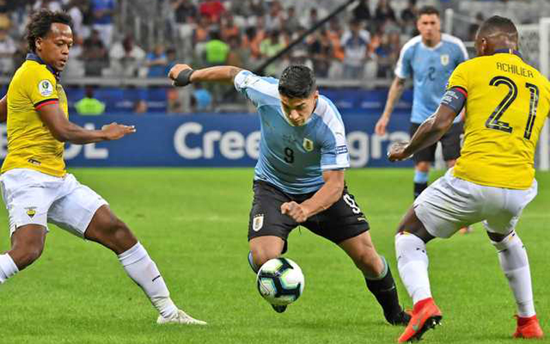 Suarez awatambisha Uruguay dhidi ya Ecuador kwenye Copa America