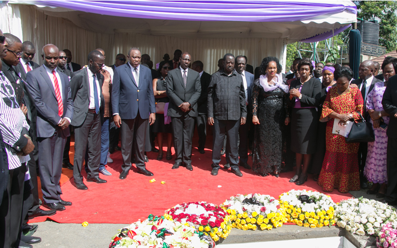 Rais Kenyatta awataka viongozi kuiga mfano wa Laboso