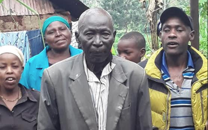 Mzee arejea kwake nyumbani Gatundu Kaskazini baada ya kutoweka kwa miaka 35
