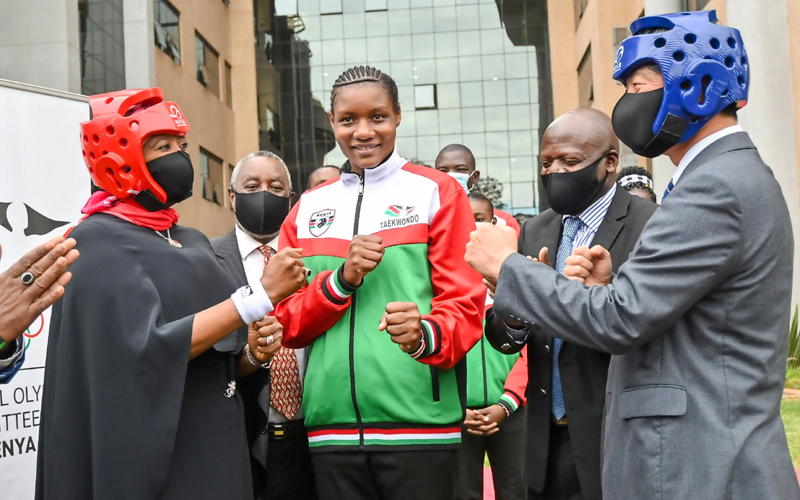 Mwanataekwondo Ogallo ashinda uandishi wa insha ya Olimpiki Kenya