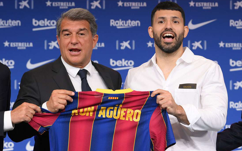 Kun Aguero ni mali rasmi ya Barcelona