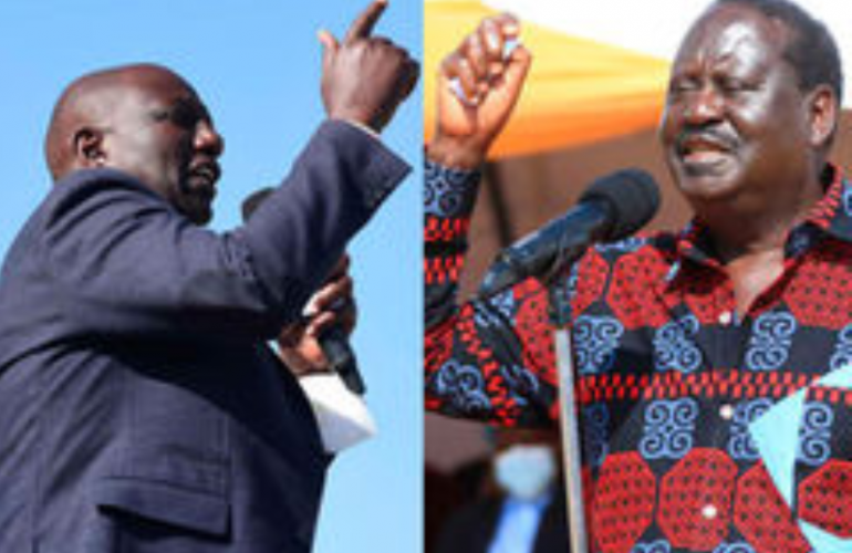 Ujanja mpya wa kampeni za Raila, Ruto