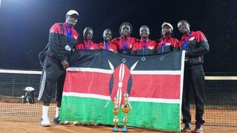 Mabingwa wa tenisi Afrika Mashariki U-14 Kenya warejea nyumbani