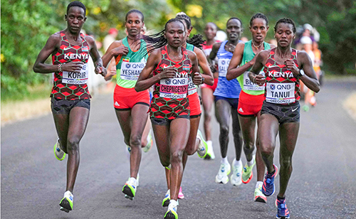 Korir avunia Kenya fedha marathon ya dunia nchini USA