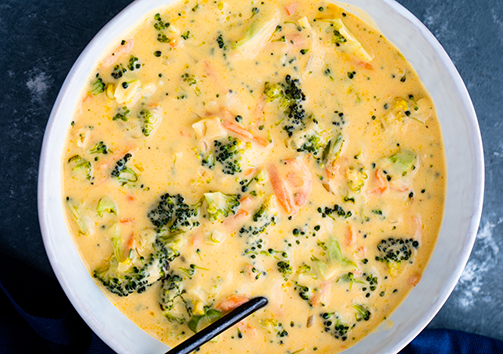 MAPISHI KIKWETU: Supu ya broccoli na jibini ya Cheddar