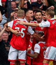 Arsenal wakomoa Spurs ugani Emirates na kufungua pengo la pointi nne kileleni mwa jedwali la EPL
