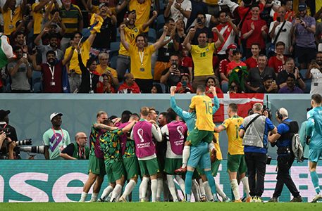 KOMBE LA DUNIA FIFA 2022: Australia kuvaana na Argentina katika hatua ya 16-bora baada ya kucharaza Denmark kwa 1-0 katika Kundi D