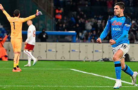 Napoli watandika AS Roma na kufungua pengo la alama 13 kileleni mwa jedwali la Serie A