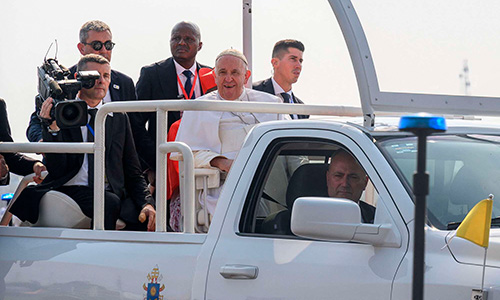 Papa Francis ahubiri msamaha, maridhiano
