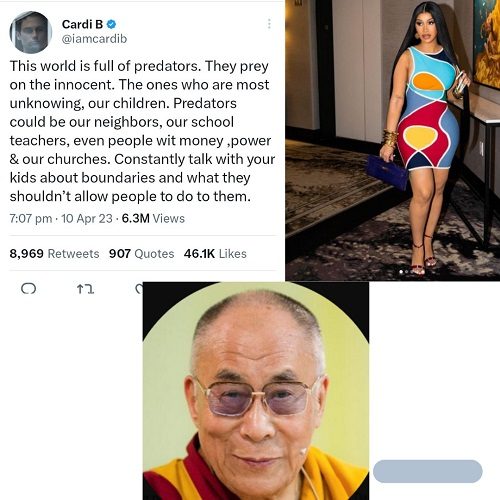 Dalai akemewa kwa kutaka mtoto amnyonye ulimi