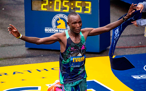 Mkenya Evans Chebet ahifadhi ubingwa wa Boston Marathon