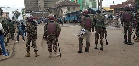 Saba Saba: Msafara wa Raila Kamukunji wafurushwa na polisi