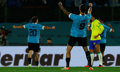 Brazil wafinywa na Uruguay, Messi aibeba Argentina kwa kupachika mawili dhidi ya Peru