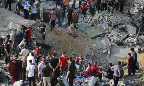 Israel yaua 47 katika kambi ya wakimbizi Gaza ikiandama kamanda wa Hamas