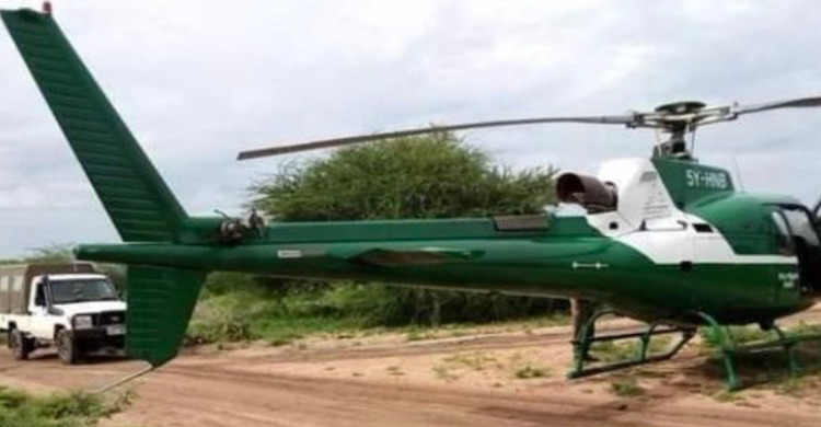 Mwalimu akatwa na mbawa za helikopta Garissa na kufariki