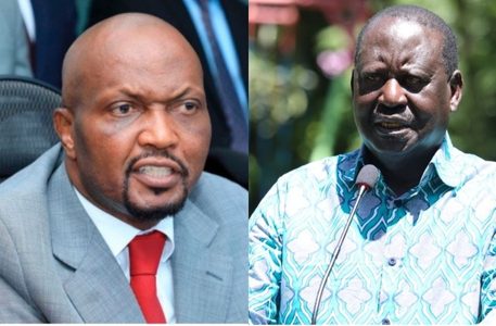 Moses Kuria amezea mate umaarufu wa Raila